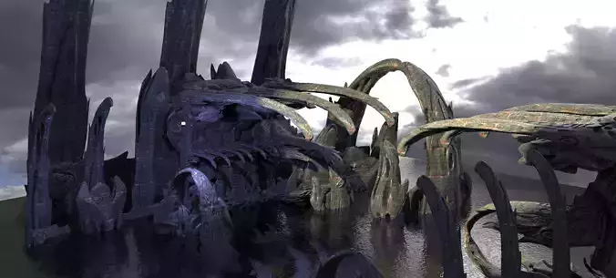 Wraith Hive Monarch Claw Dome Kit bash 2 