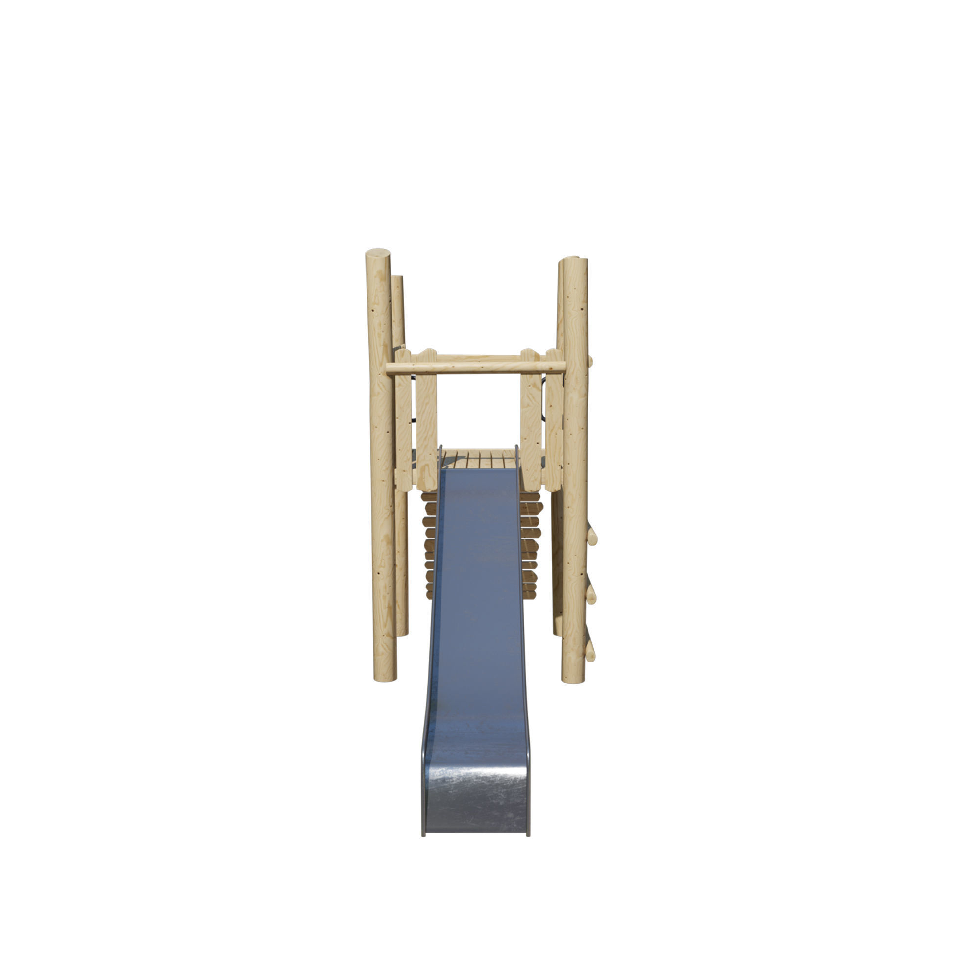 Play platform with slide and ramp 3D model_6