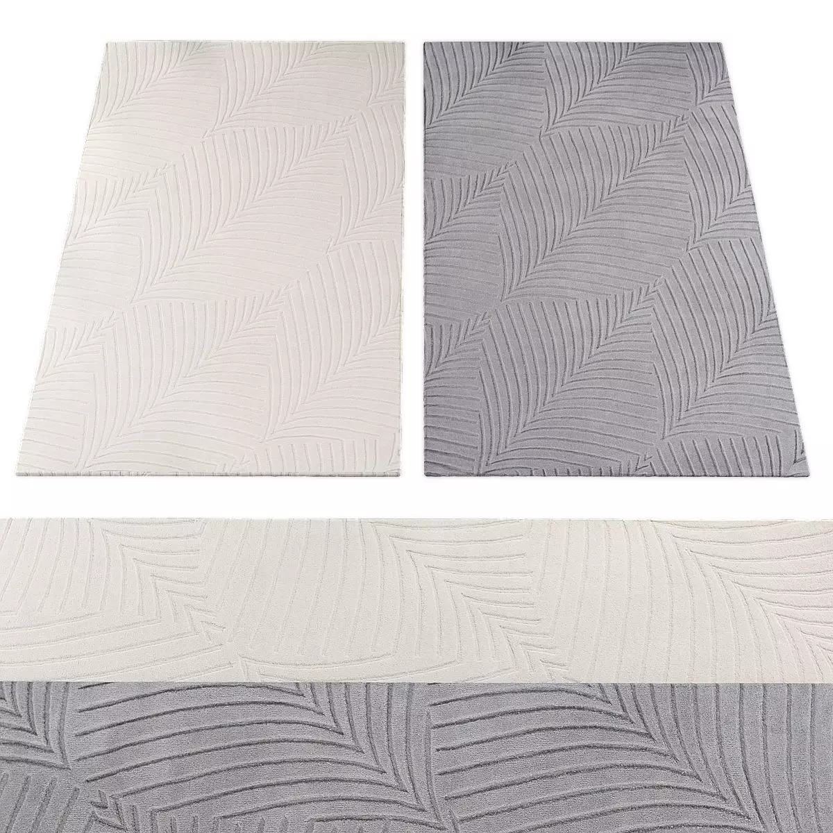 Rugs collection 419 Low-poly 3D model_0