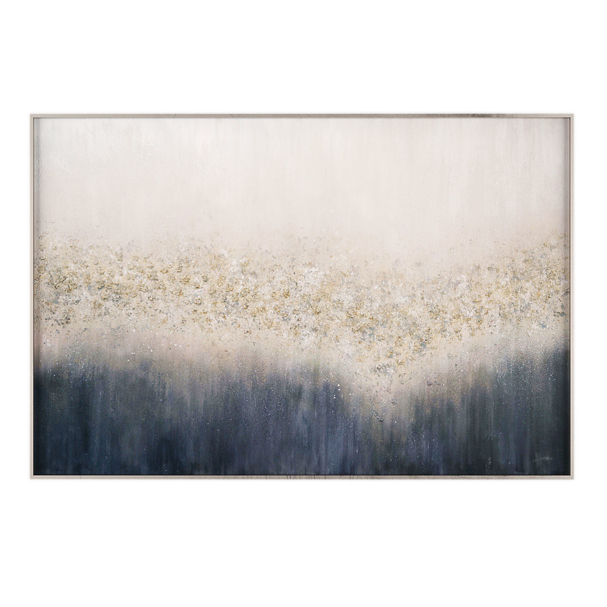 Art350 abstract painting of water Low-poly 3D model_1