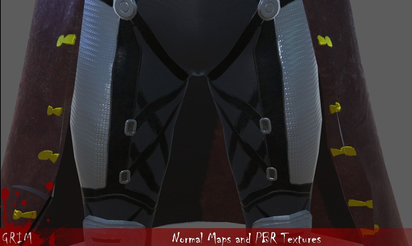 Sci Fi Medic Character Low-poly 3D model_5