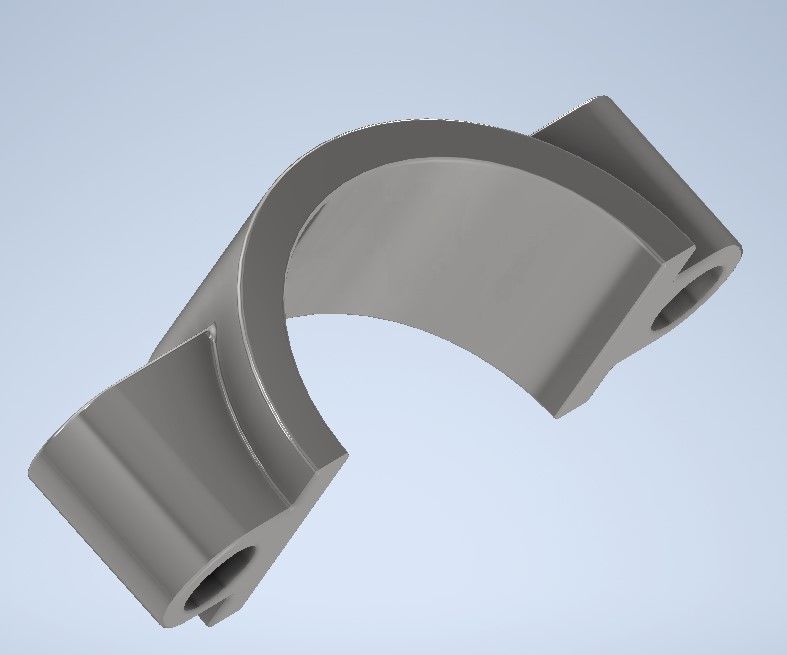 engine connecting rod 3D print model_2