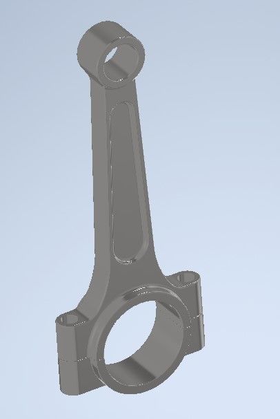engine connecting rod 3D print model_9