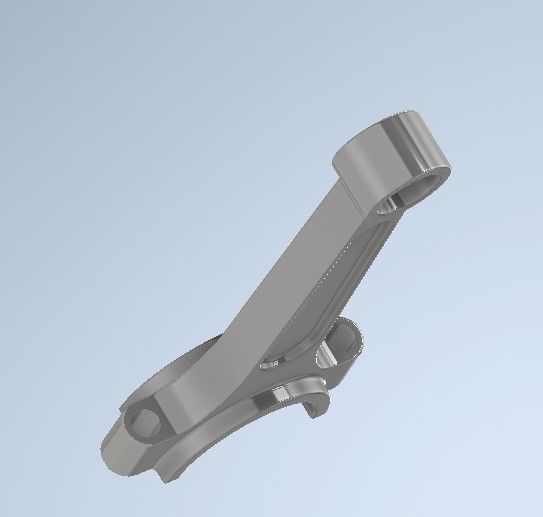 engine connecting rod 3D print model_3
