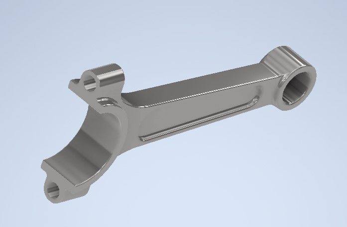 engine connecting rod 3D print model_8