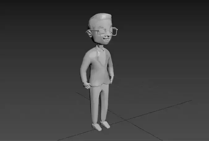 Cartoon character model