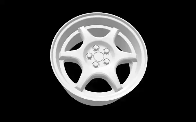 Subaru Impreza  GC8 oem scalable and printable rims