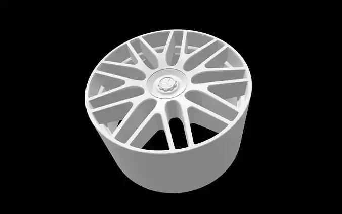 Mercedes C63 AMG oem scalable and printable rims