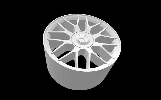 Mercedes Benz  CLAQ  GT1 oem scalable and printable rims