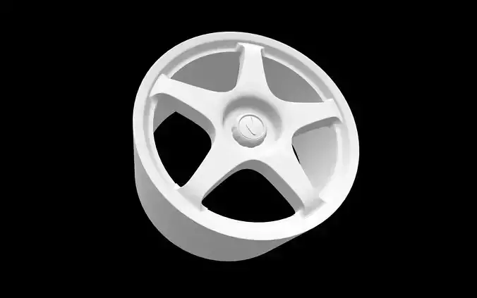 Mclaren F1 LM scalable and printable rims