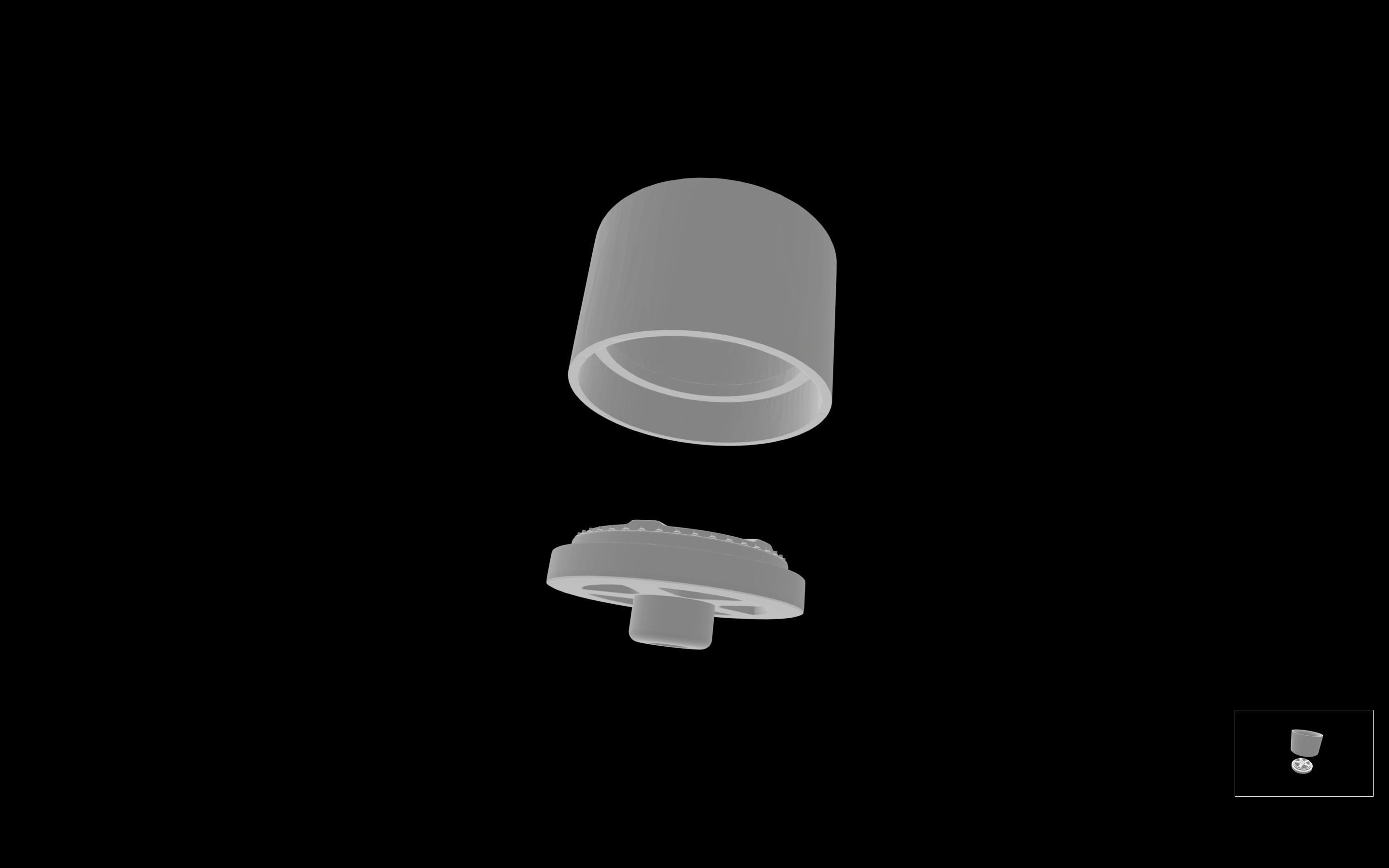 Work Zistance W5s scalable and printable rims 3D print model_9