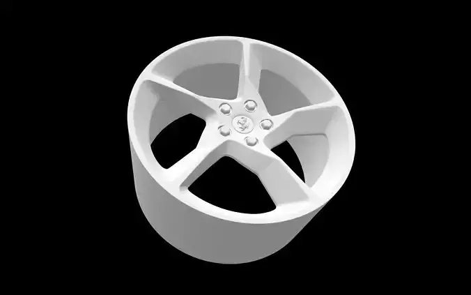 Ferrari Daytona SP3 oem scalable and printable rims