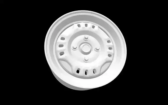 Renault super 5 GT turbo OEM scalable and printable rims