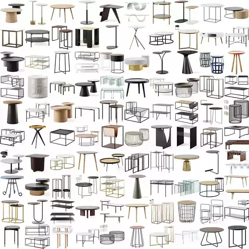 100 models collection coffee table side table 