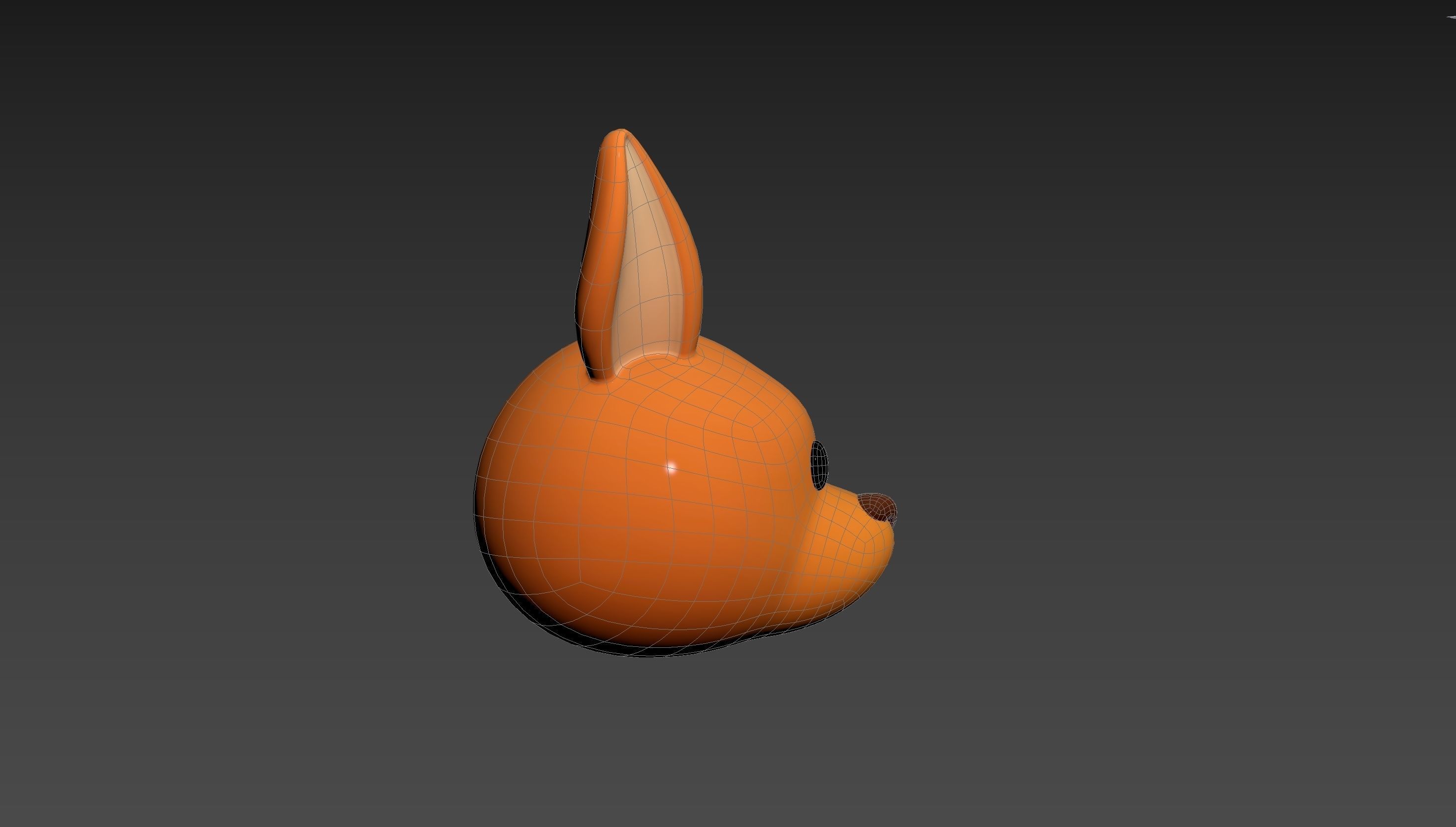 Prop222 Kangaroo Head 3D model_17