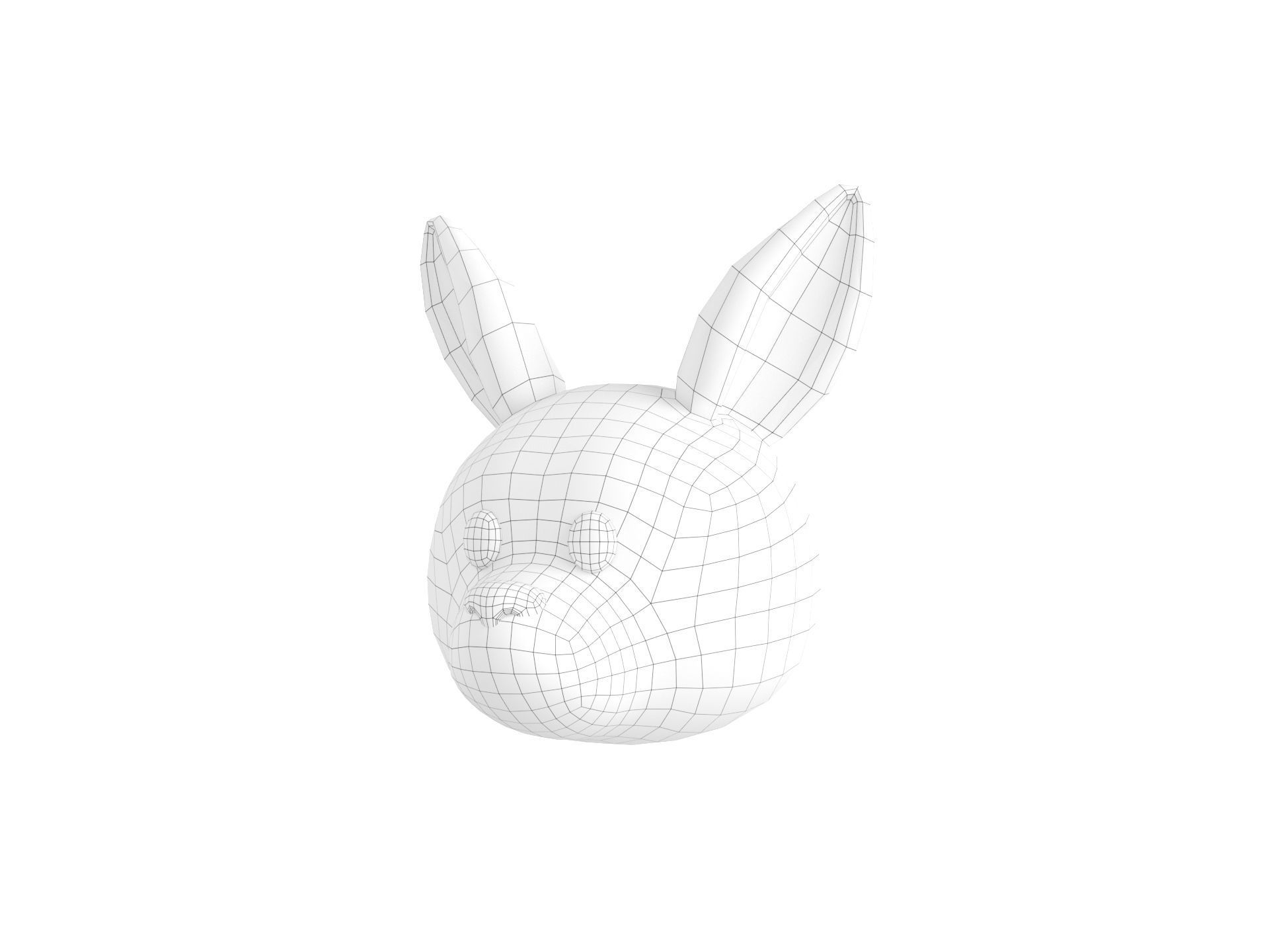 Prop222 Kangaroo Head 3D model_31