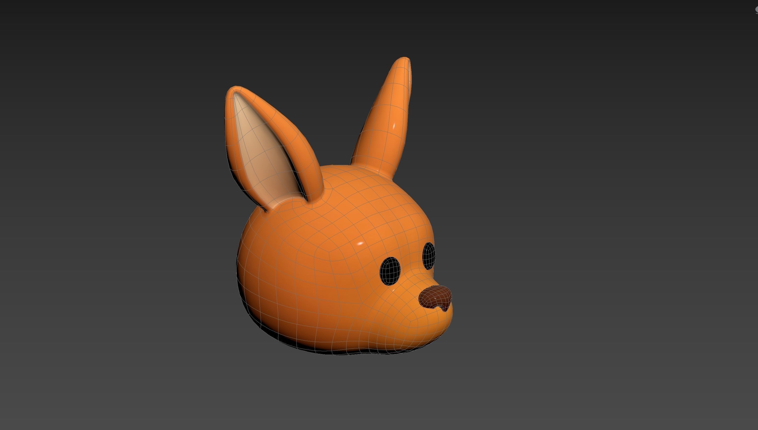 Prop222 Kangaroo Head 3D model_15