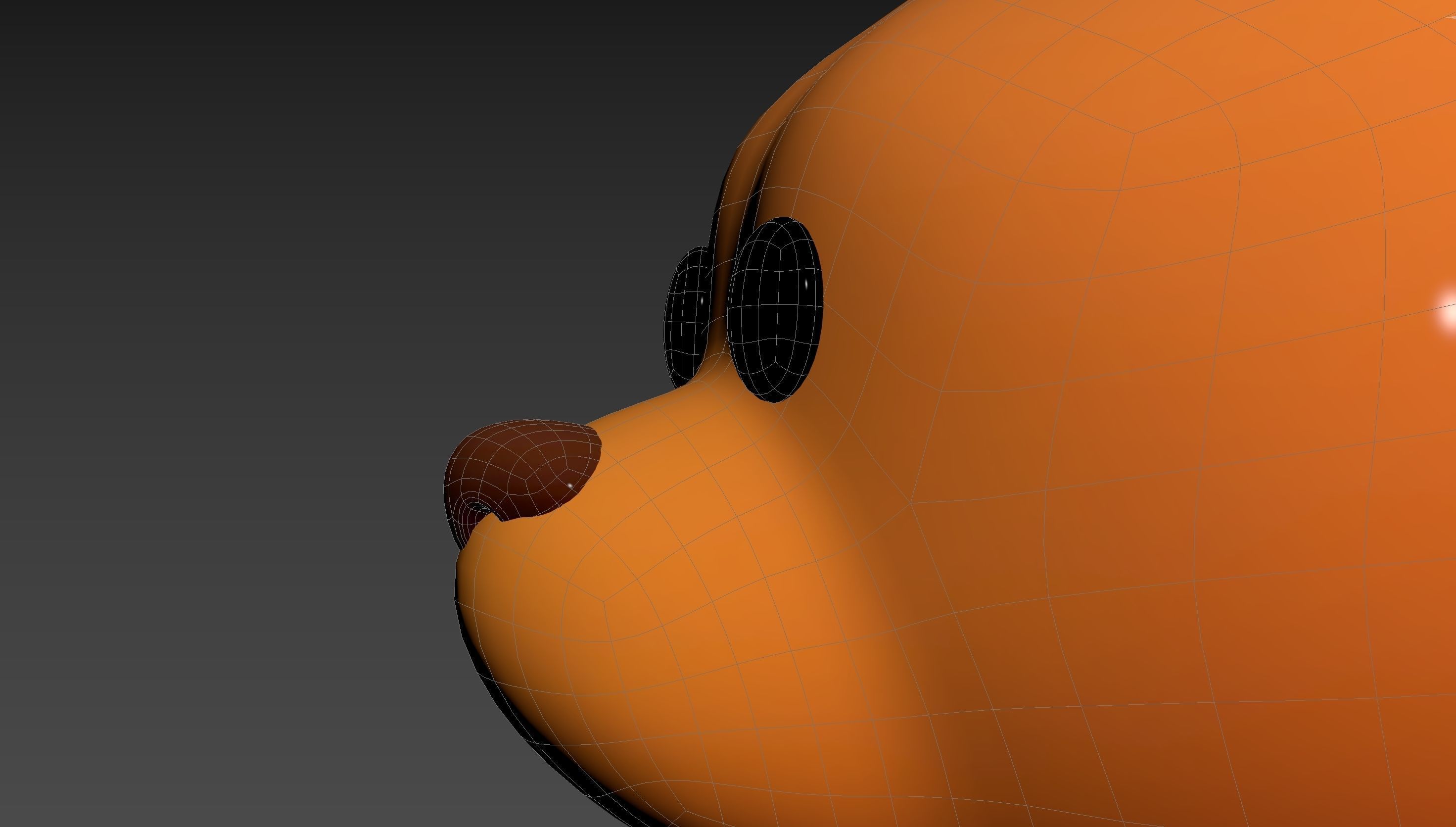 Prop222 Kangaroo Head 3D model_27