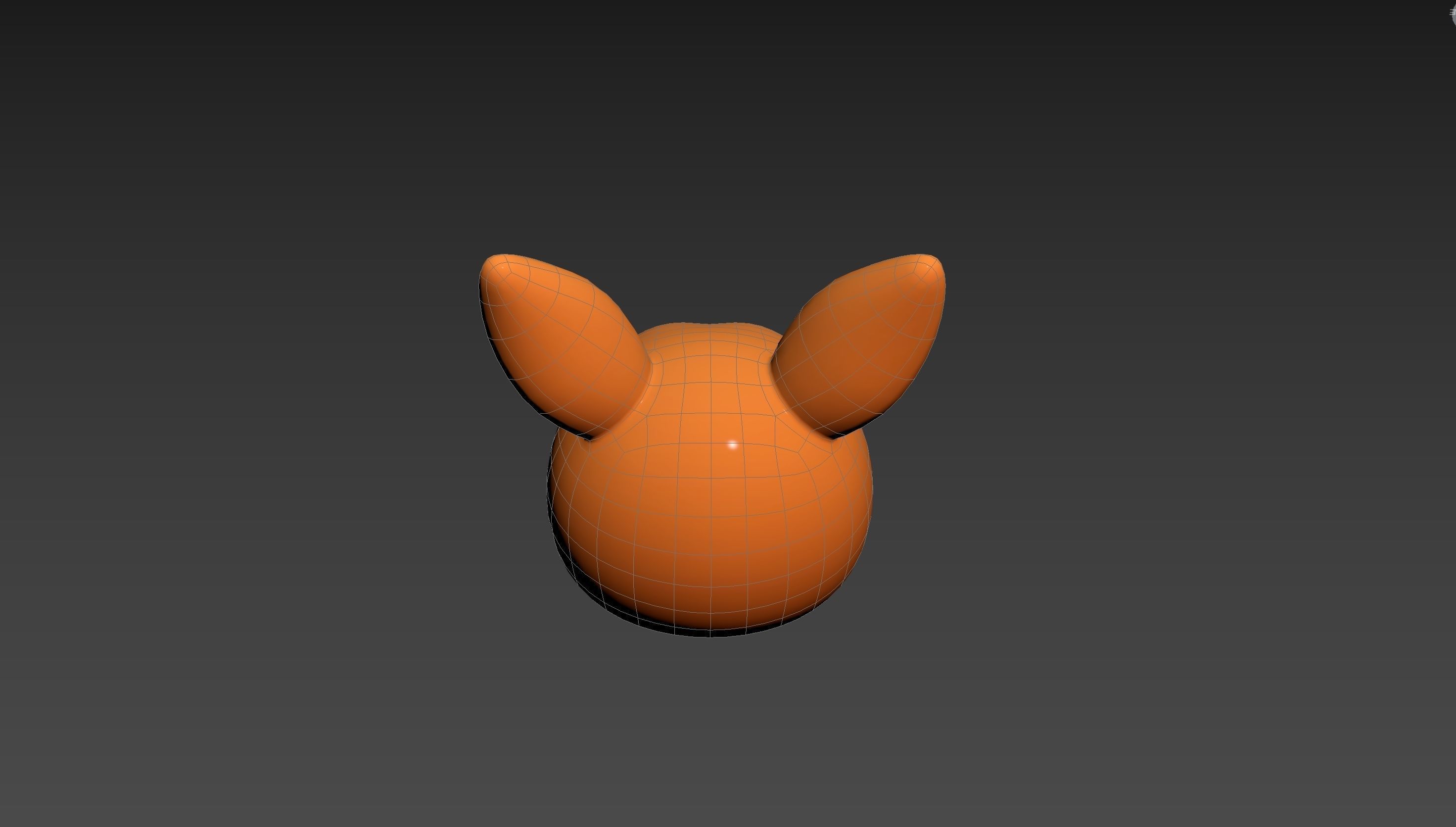 Prop222 Kangaroo Head 3D model_20