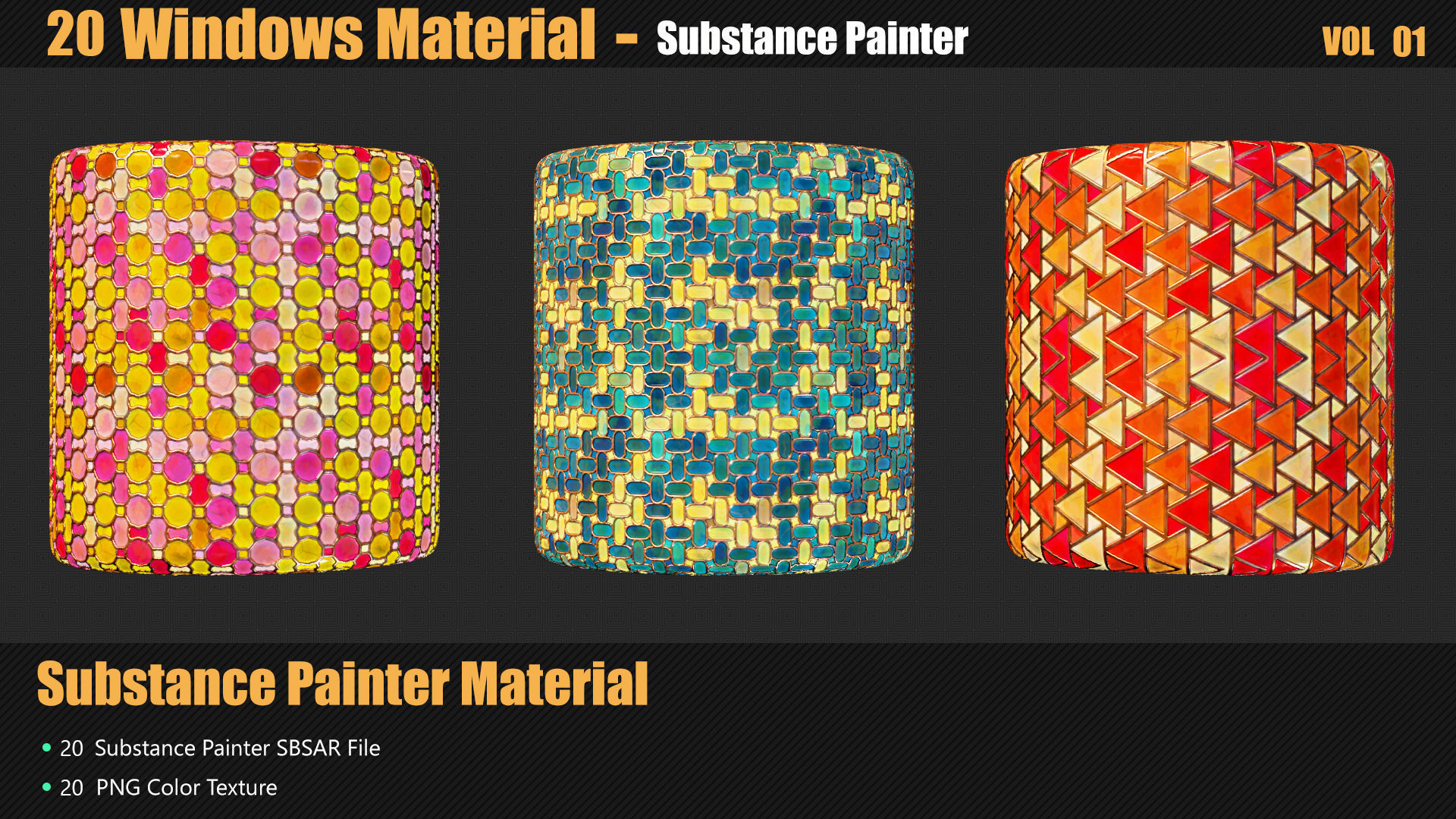 20 Stylized Windows Material In Substance Painter Texture_4