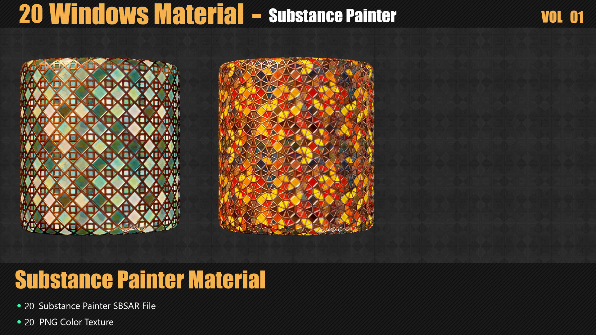20 Stylized Windows Material In Substance Painter Texture_8