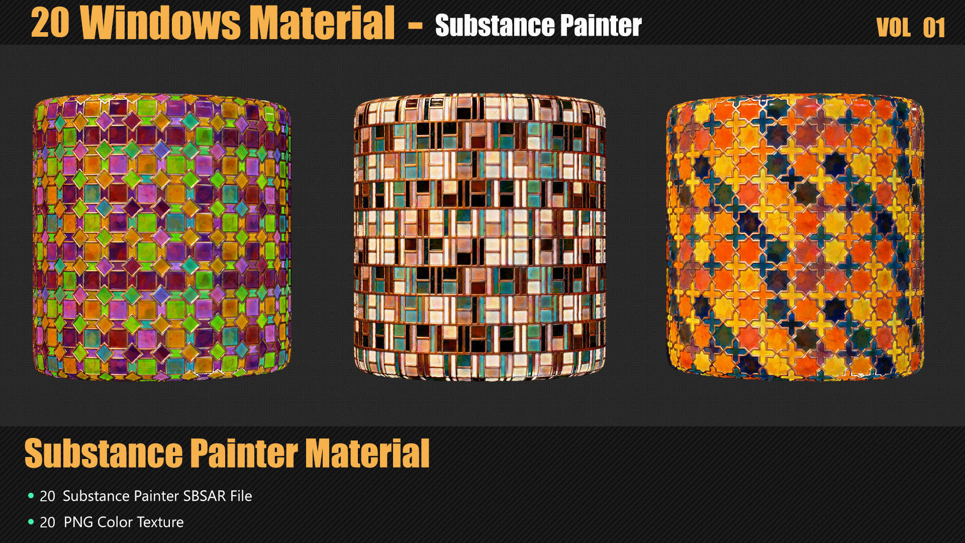 20 Stylized Windows Material In Substance Painter Texture_6