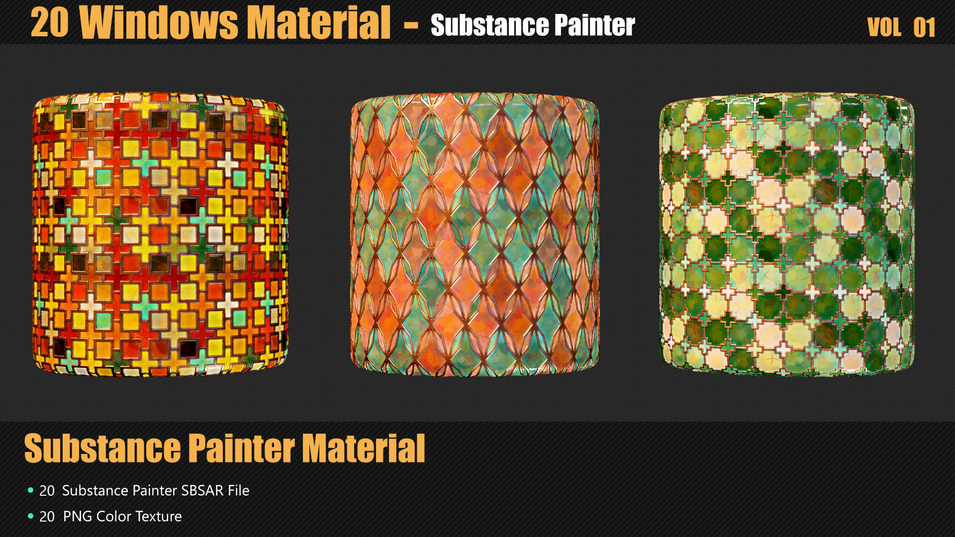 20 Stylized Windows Material In Substance Painter Texture_7