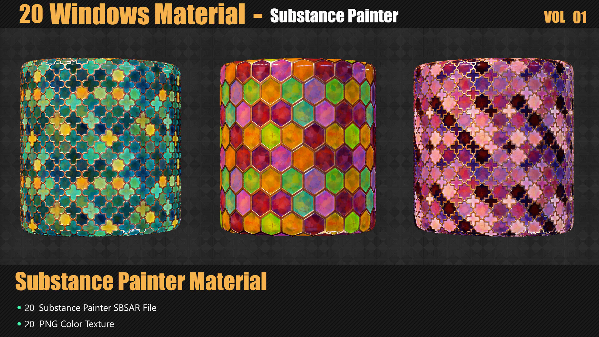 20 Stylized Windows Material In Substance Painter Texture_2