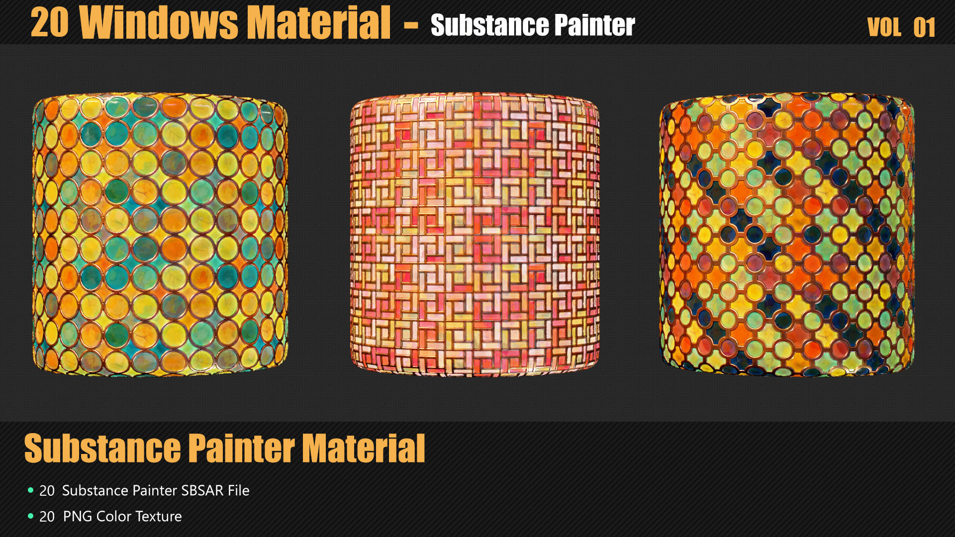 20 Stylized Windows Material In Substance Painter Texture_5