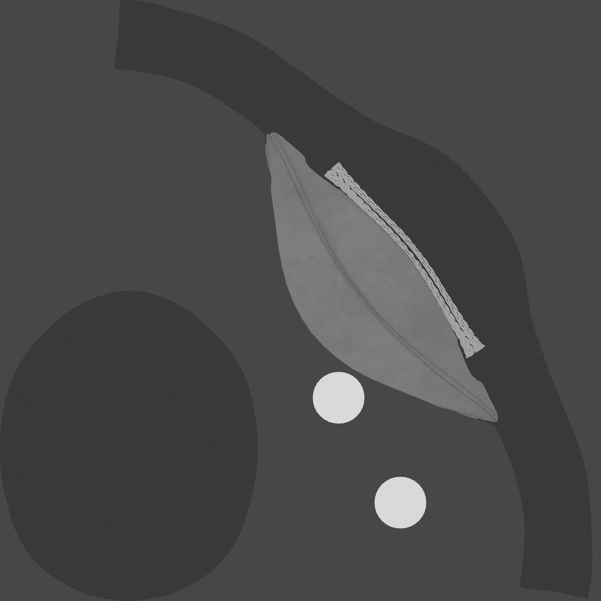 Futuristic Commander Hat Low-poly 3D model_10