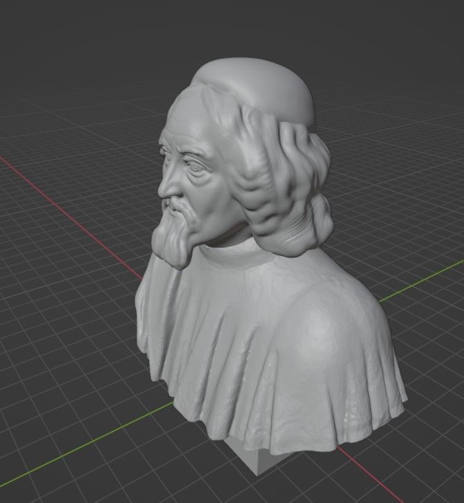 Jan Amos Comenius 3D print model_12