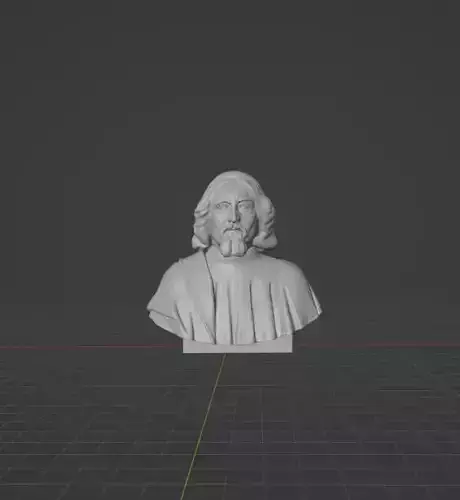 Jan Amos Comenius 3D print model