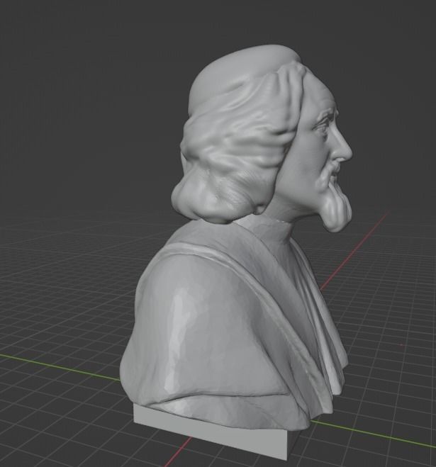 Jan Amos Comenius 3D print model_4