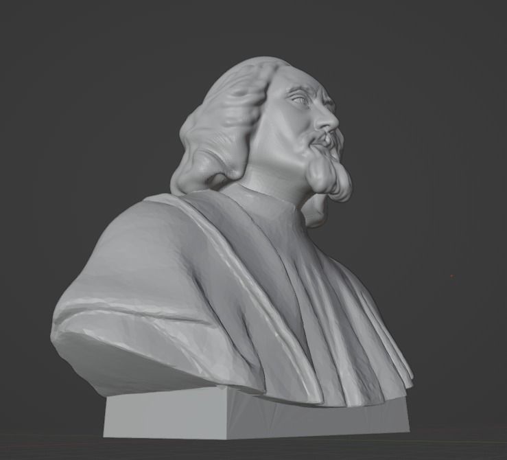 Jan Amos Comenius 3D print model_6