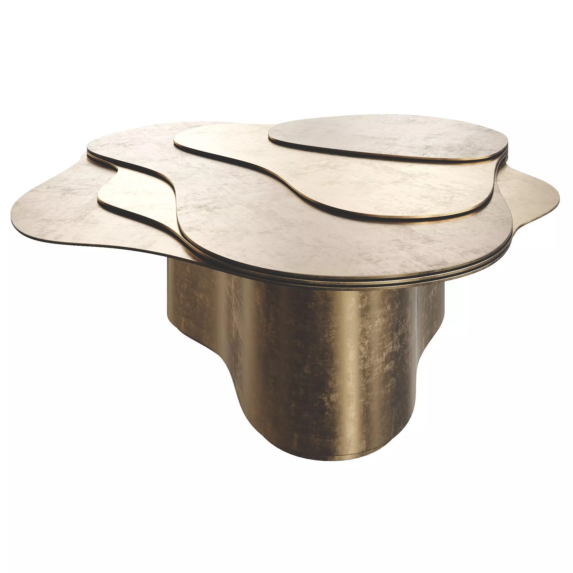 Randolph Hein Hugo Metal Table Low-poly 3D model