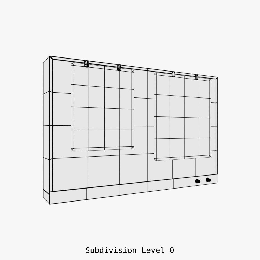 X-ray film viewer 3D model_7
