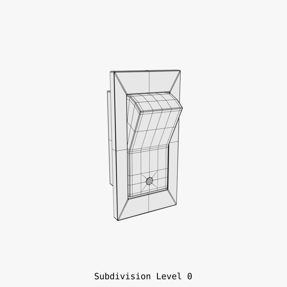 X-ray film viewer 3D model_10