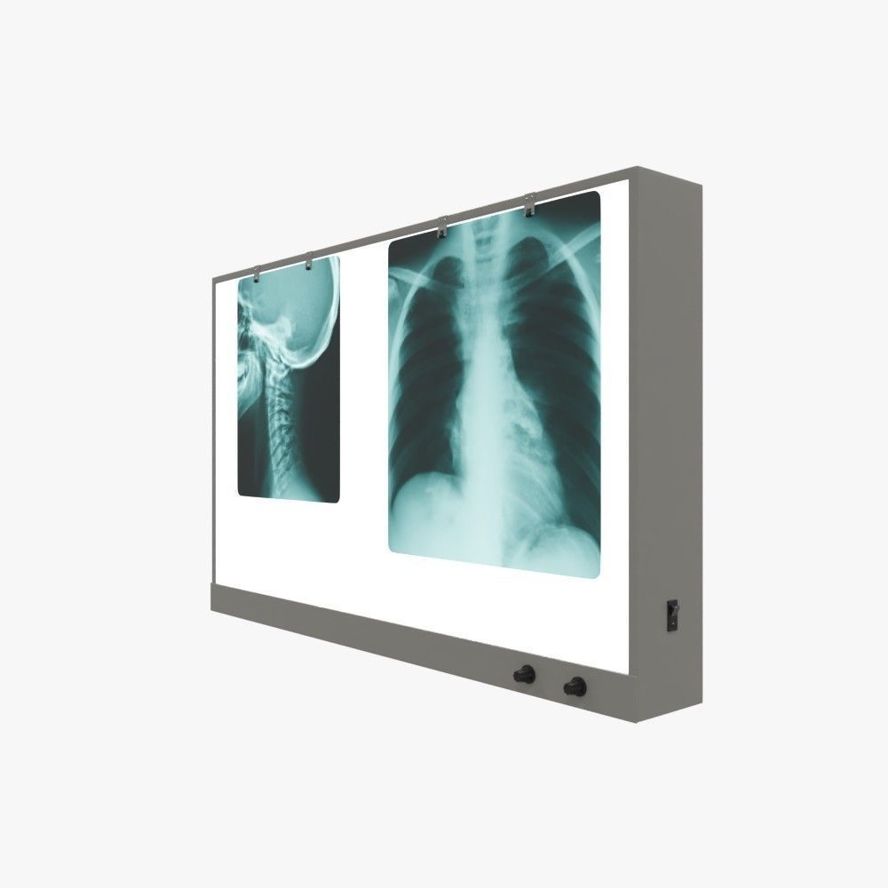 X-ray film viewer 3D model_2