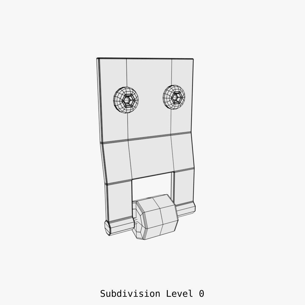 X-ray film viewer 3D model_8