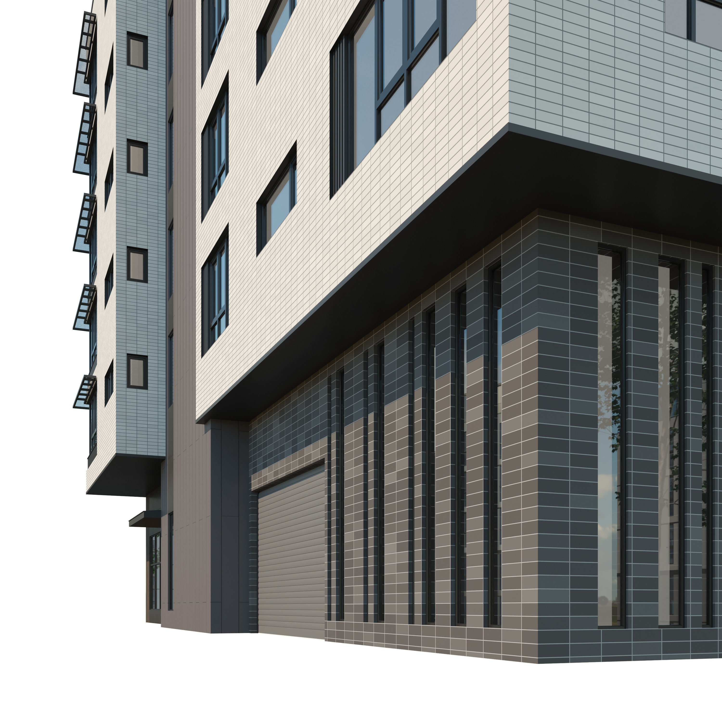 Residential Apartments 03 3D model_5