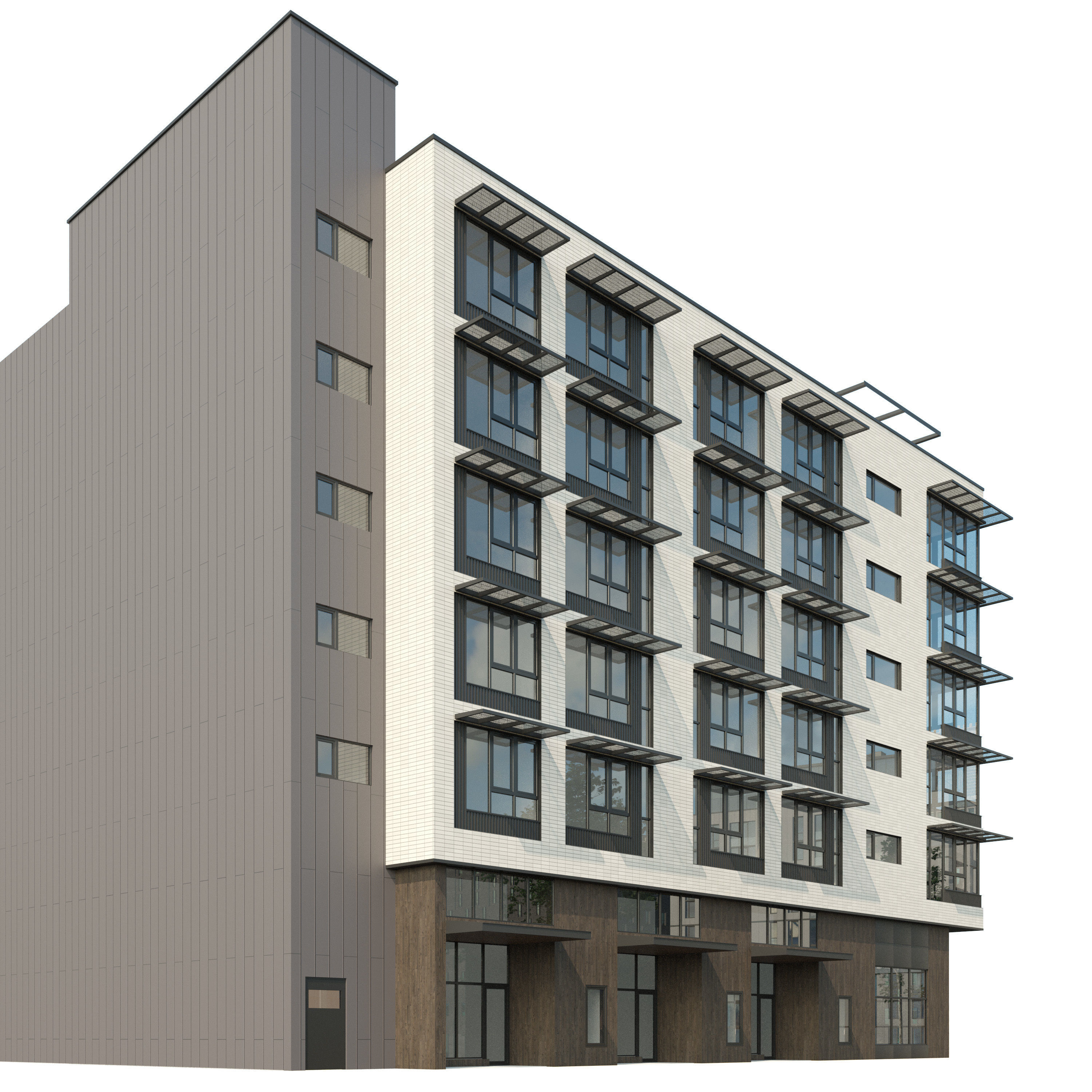 Residential Apartments 03 3D model_3
