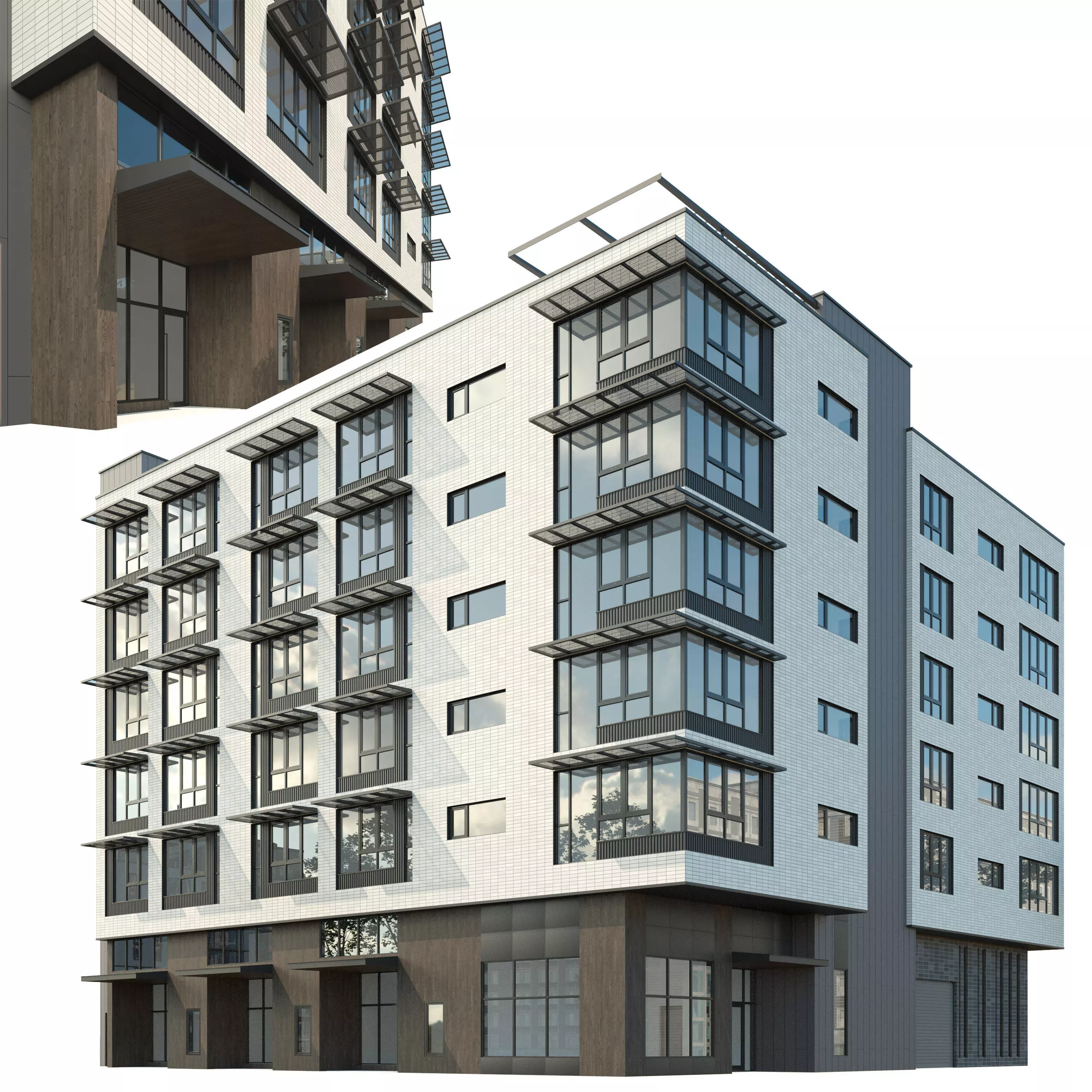 Residential Apartments 03 3D model_0