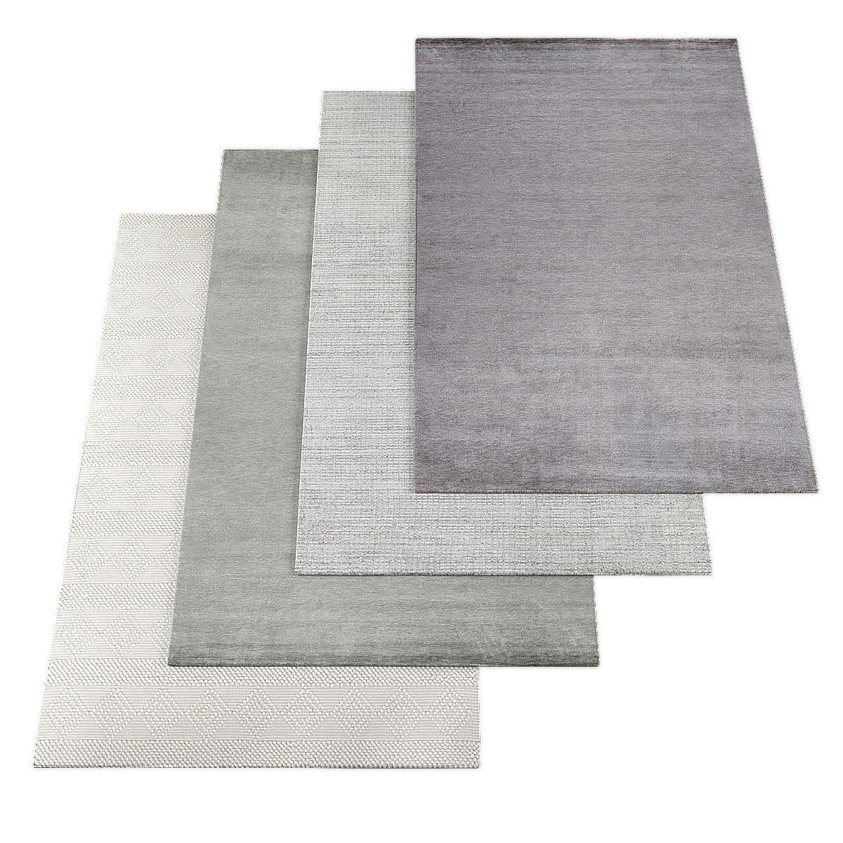 Rugs collection 339 Low-poly 3D model_2