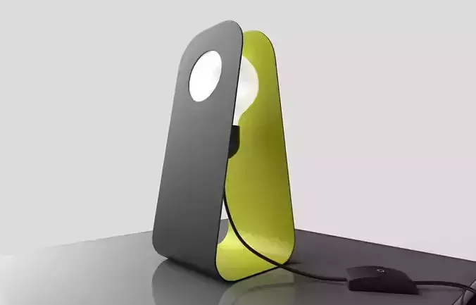 Table Lamp M03 Low-poly 3D model
