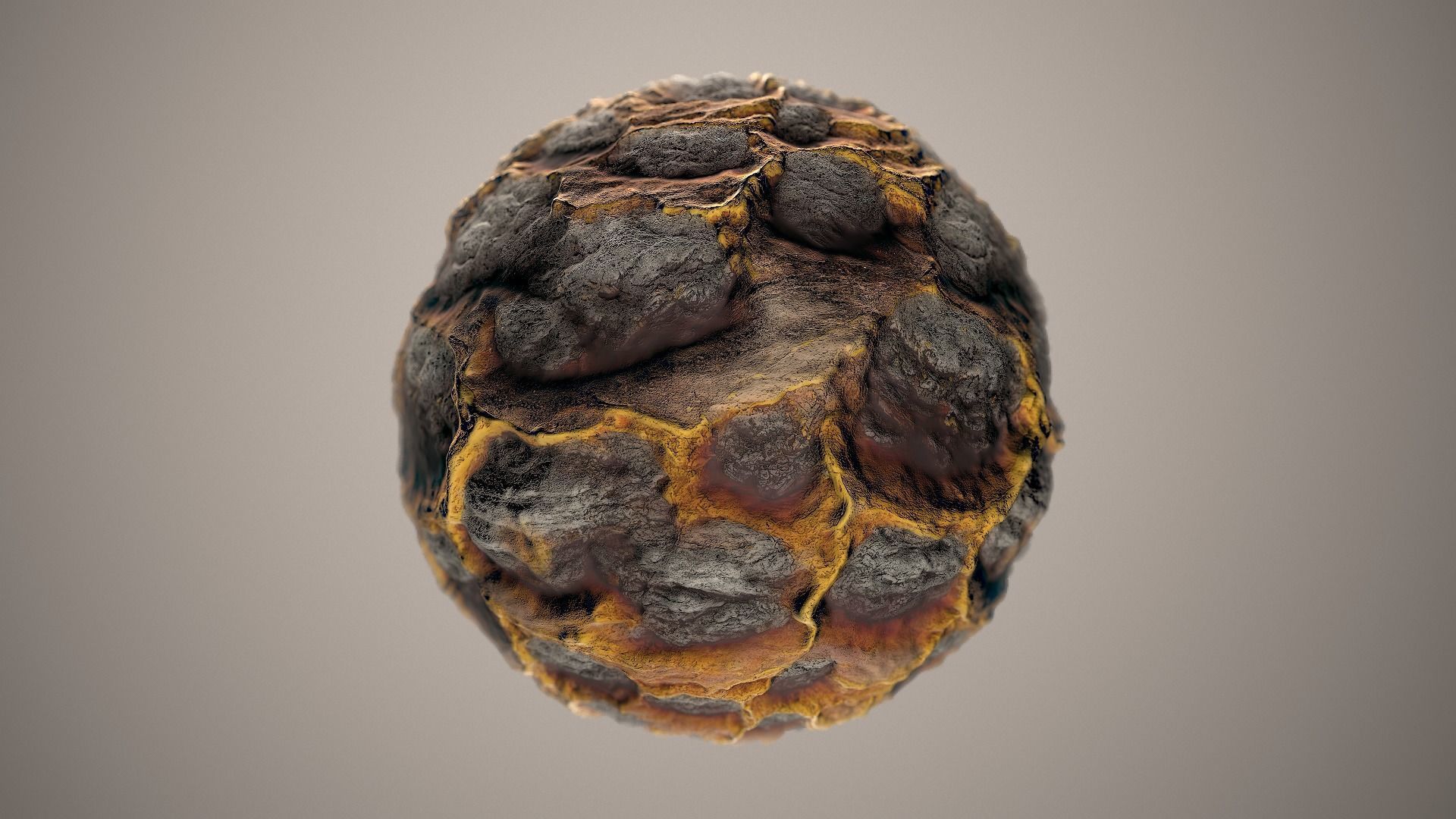 10 Materials Lava Seamless PBR Volume 4 Texture_10