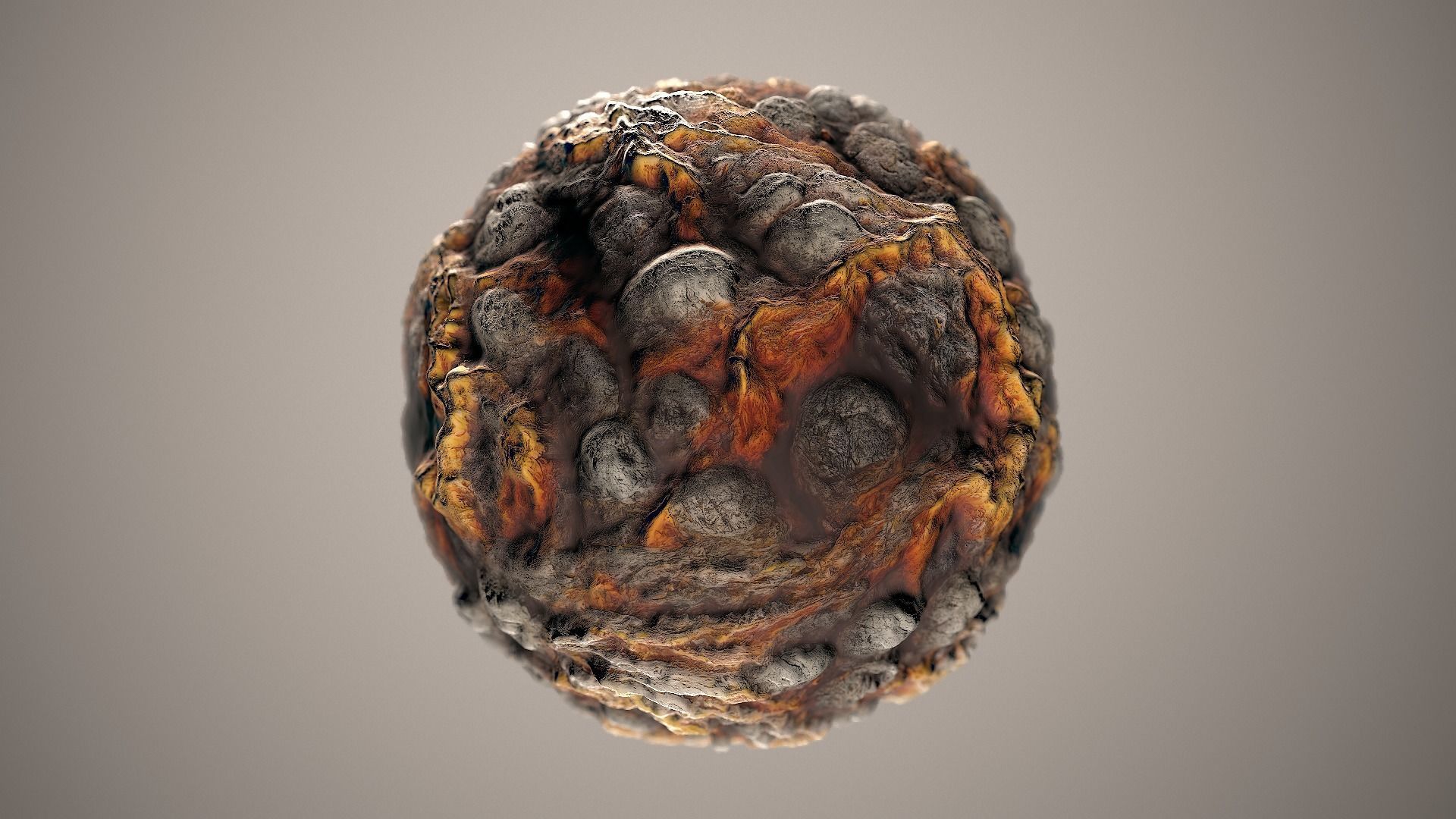 10 Materials Lava Seamless PBR Volume 4 Texture_8