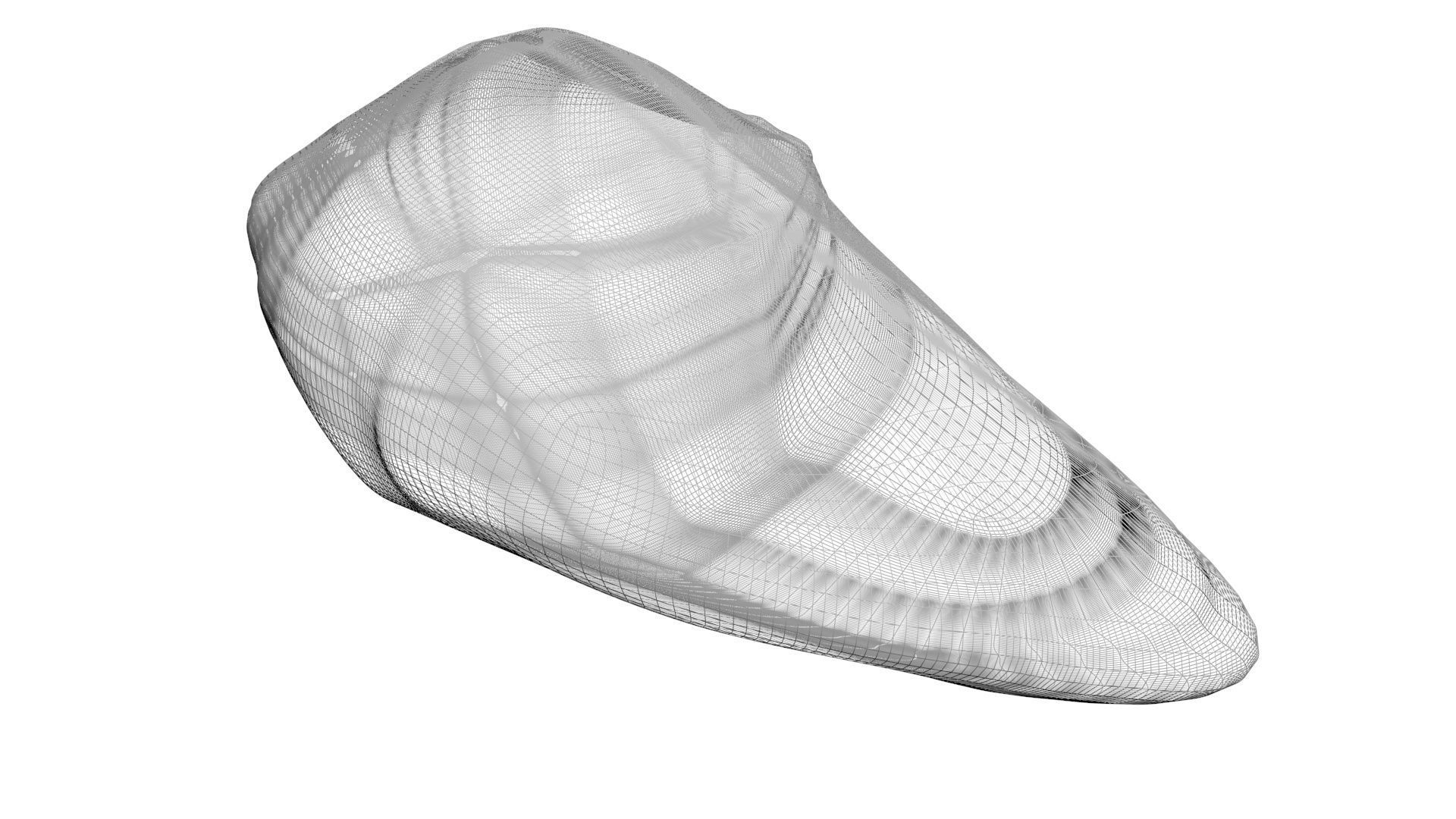 Mosasaurus Tooth 3D model_12