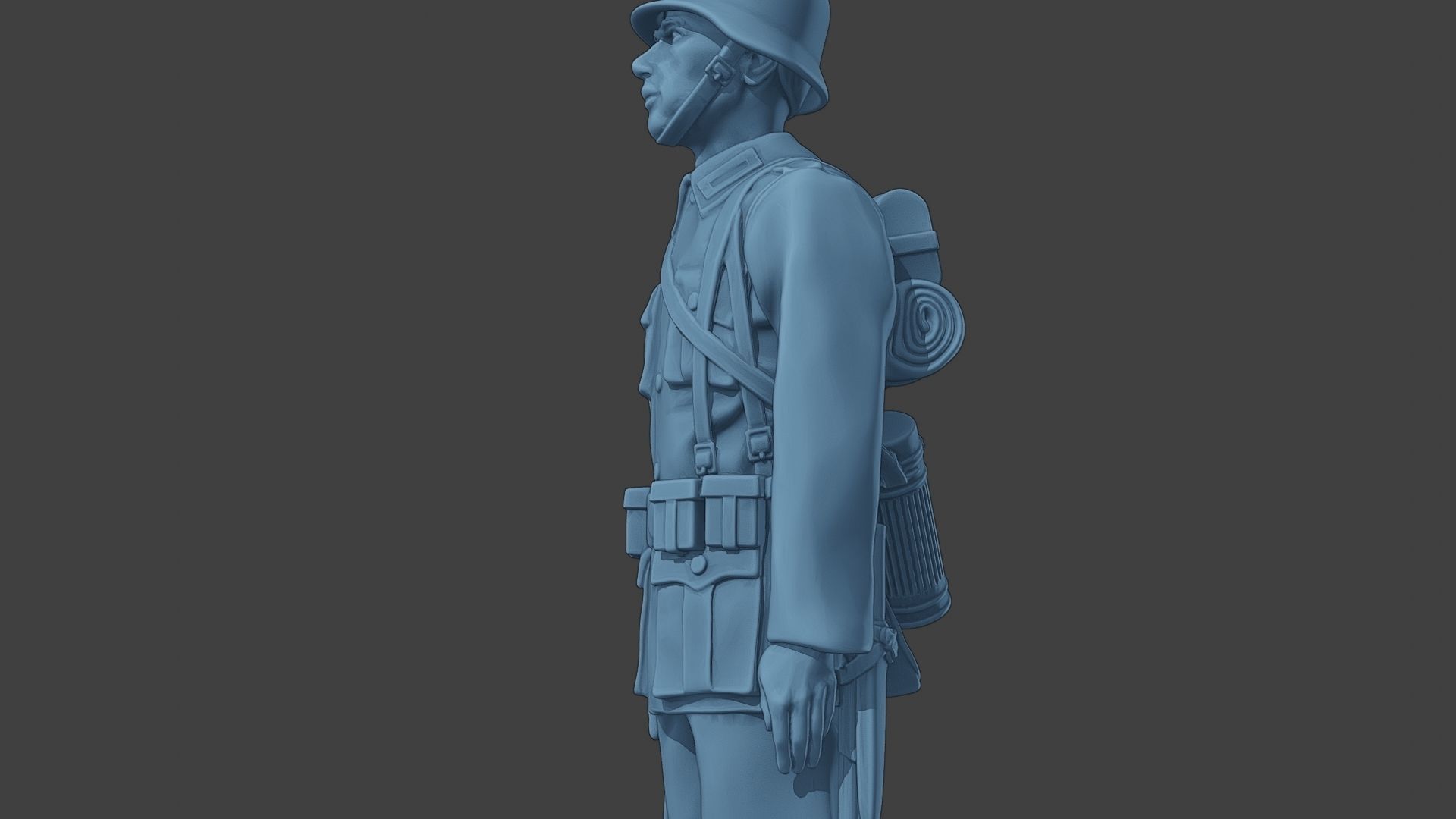 German soldier ww2 G1 000 Free 3D print model_17