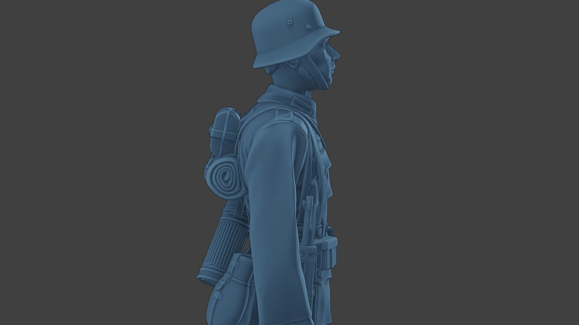 German soldier ww2 G1 000 Free 3D print model_20