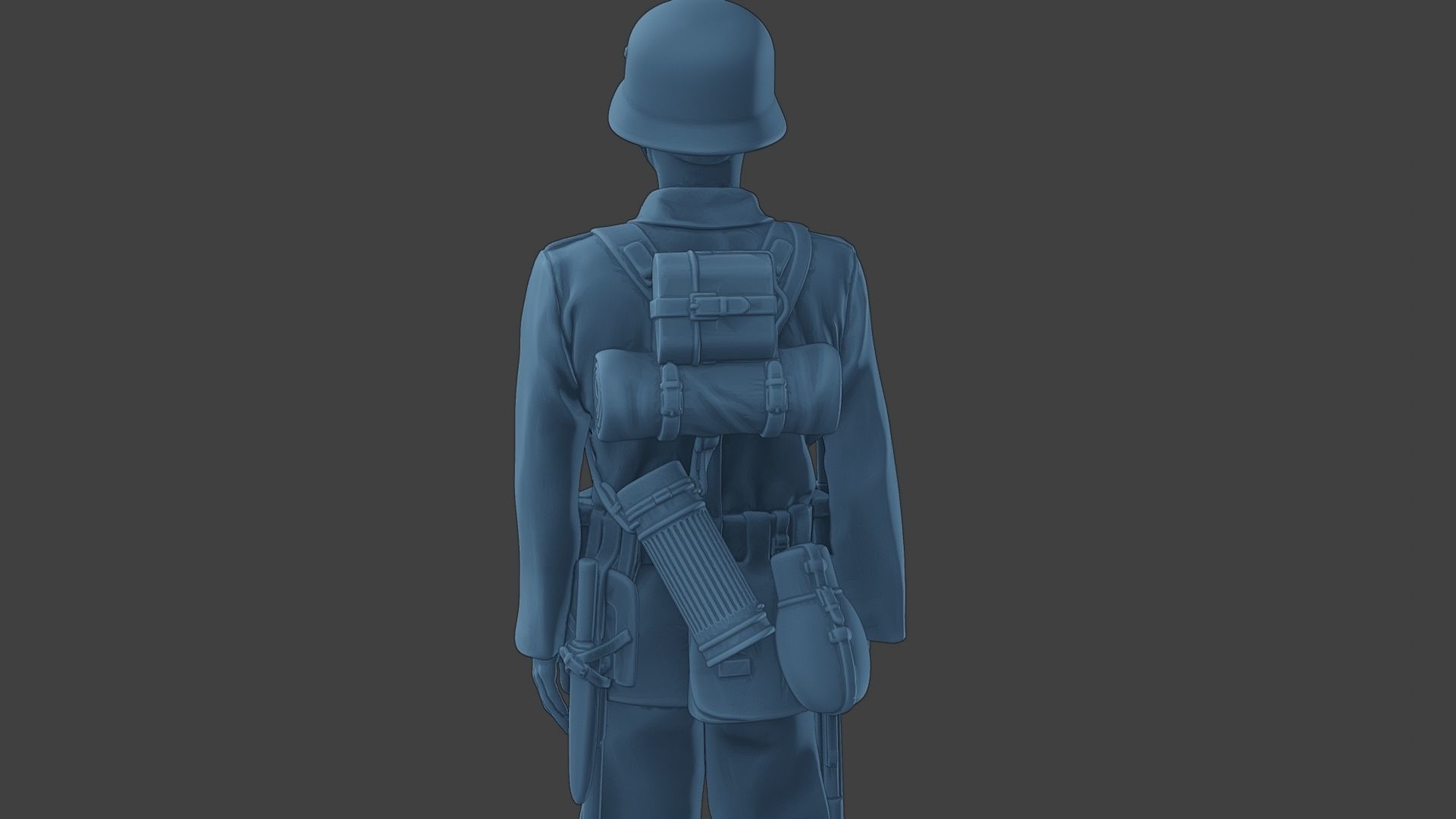 German soldier ww2 G1 000 Free 3D print model_21